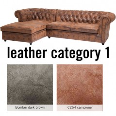 Sofa Oxford 3 Left Individual Leather 1